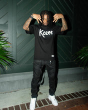Load image into Gallery viewer, Kozee Black Signature Tee